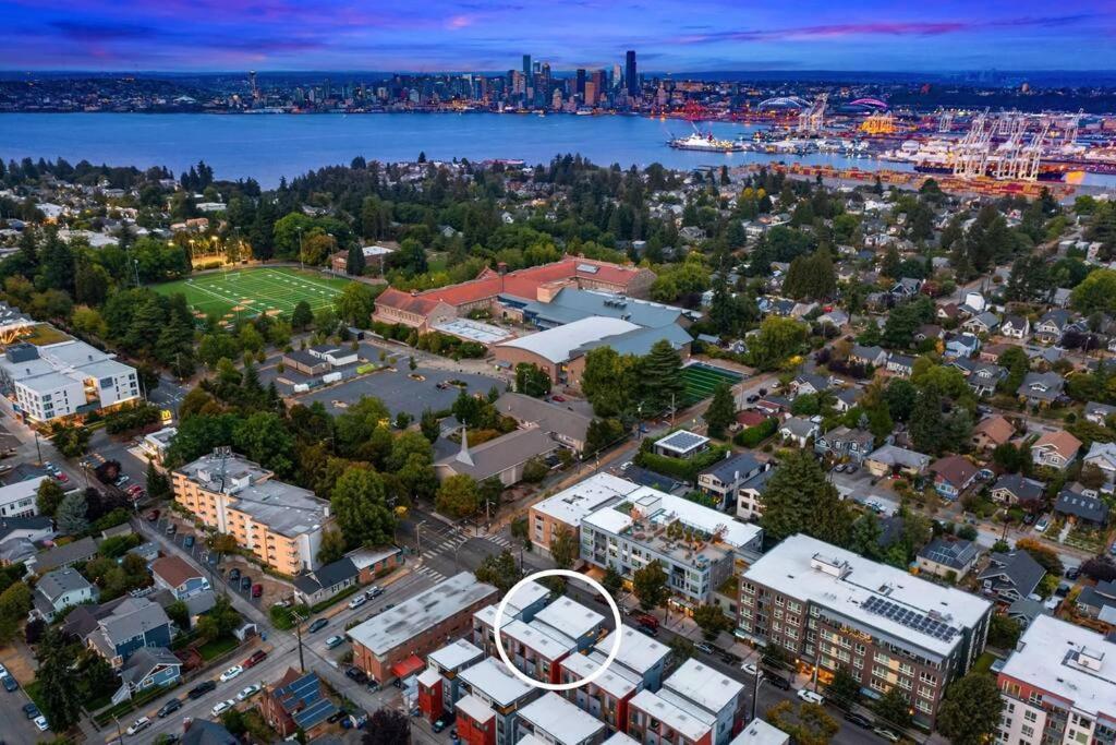 West Seattle'S Modern Townhome Luaran gambar